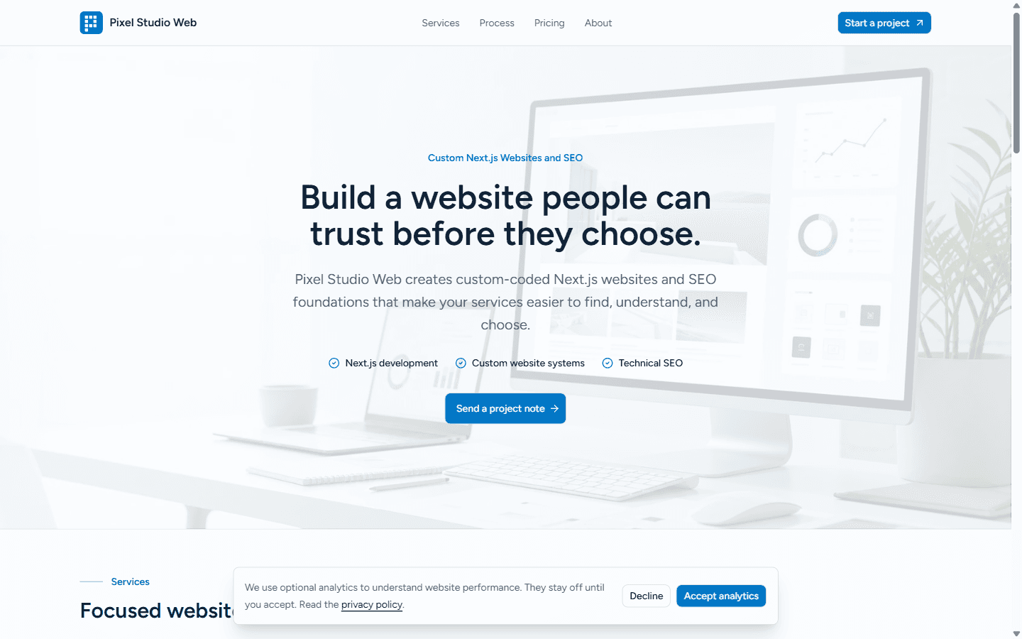 Pixel Studio Web preview