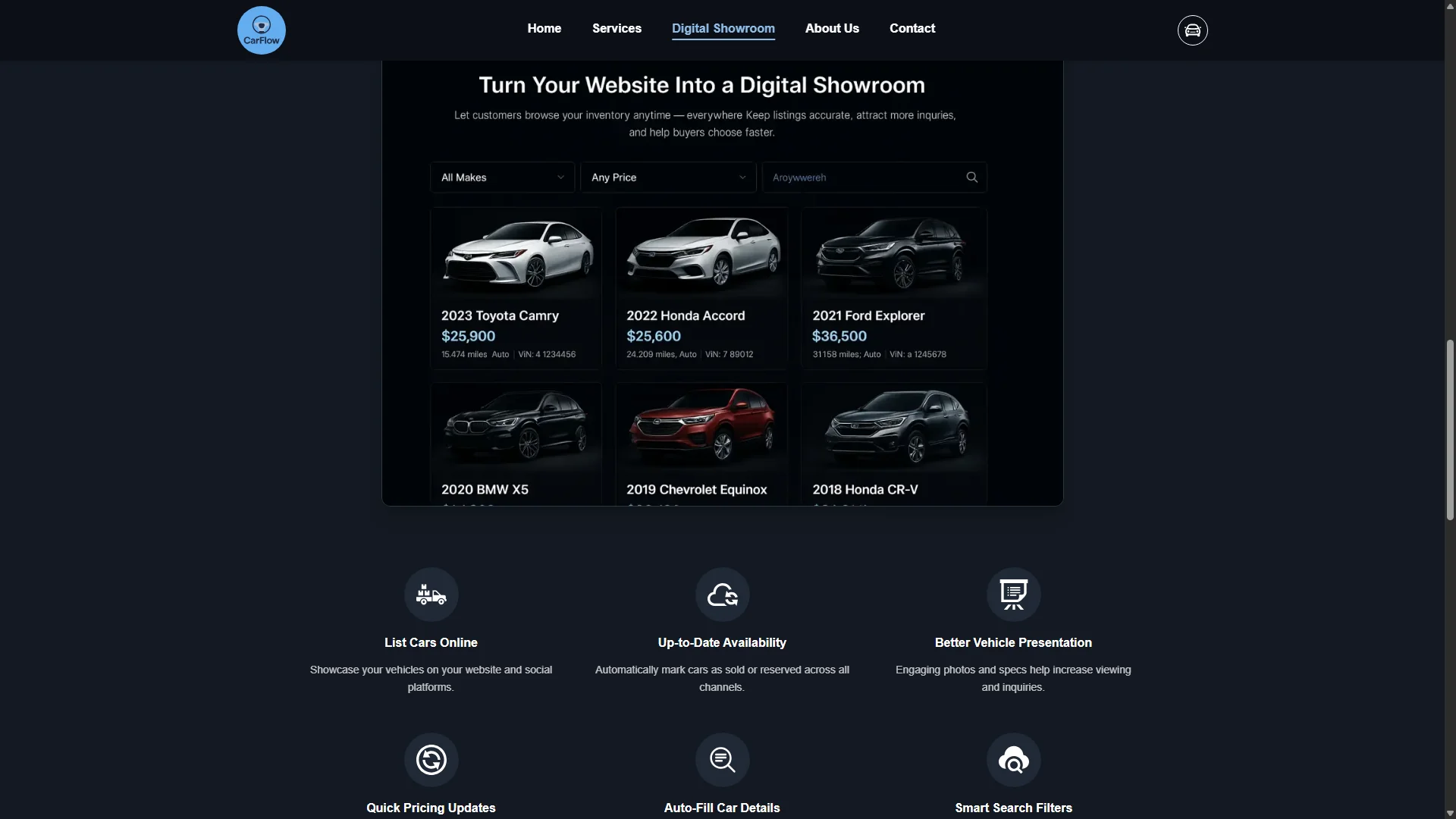 CarFlow - Frontend preview 3